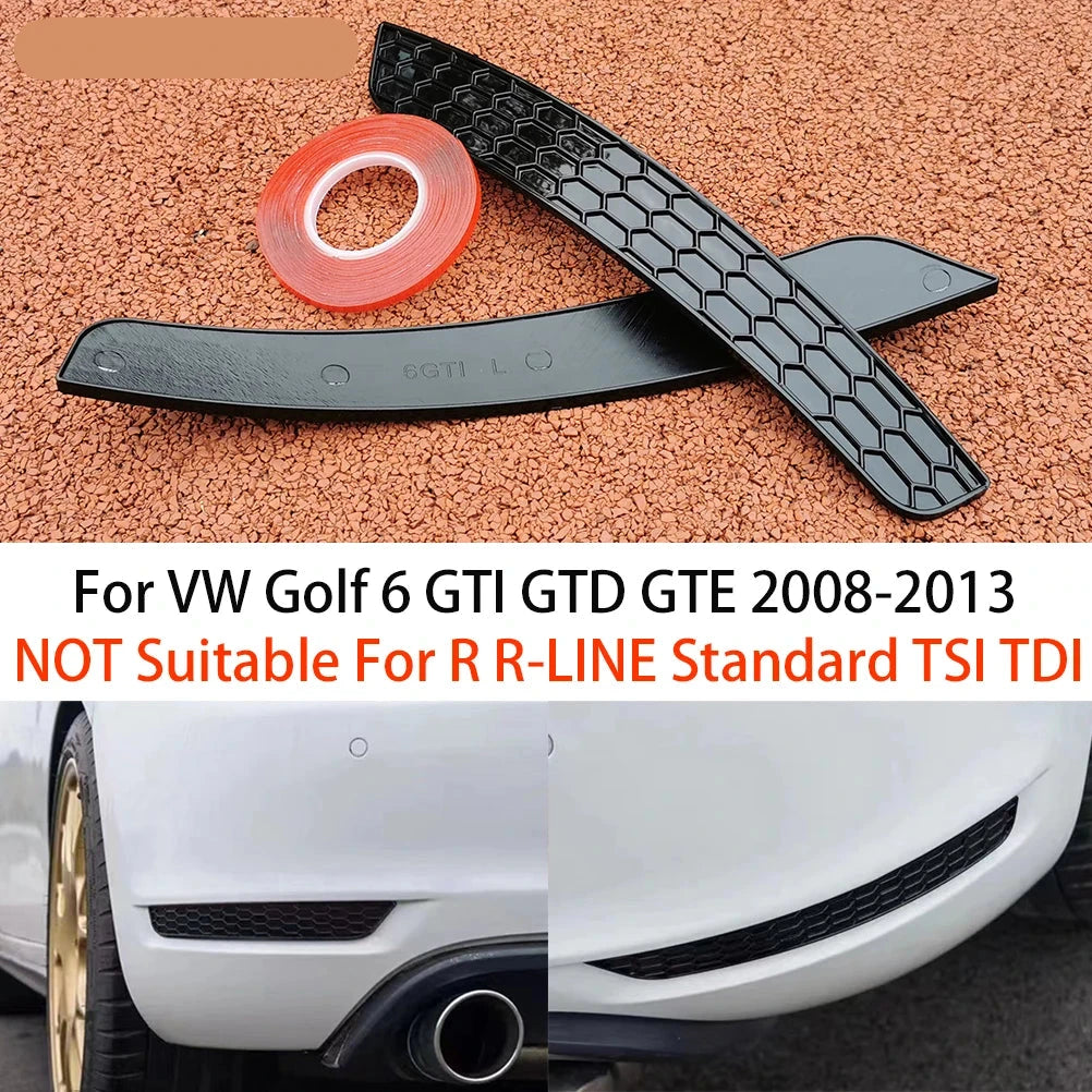 Rear Bumper Reflector For Volkswagen Golf 6 GTI DTD GTE R R20 STANDARD TSI TDI 2009-2013