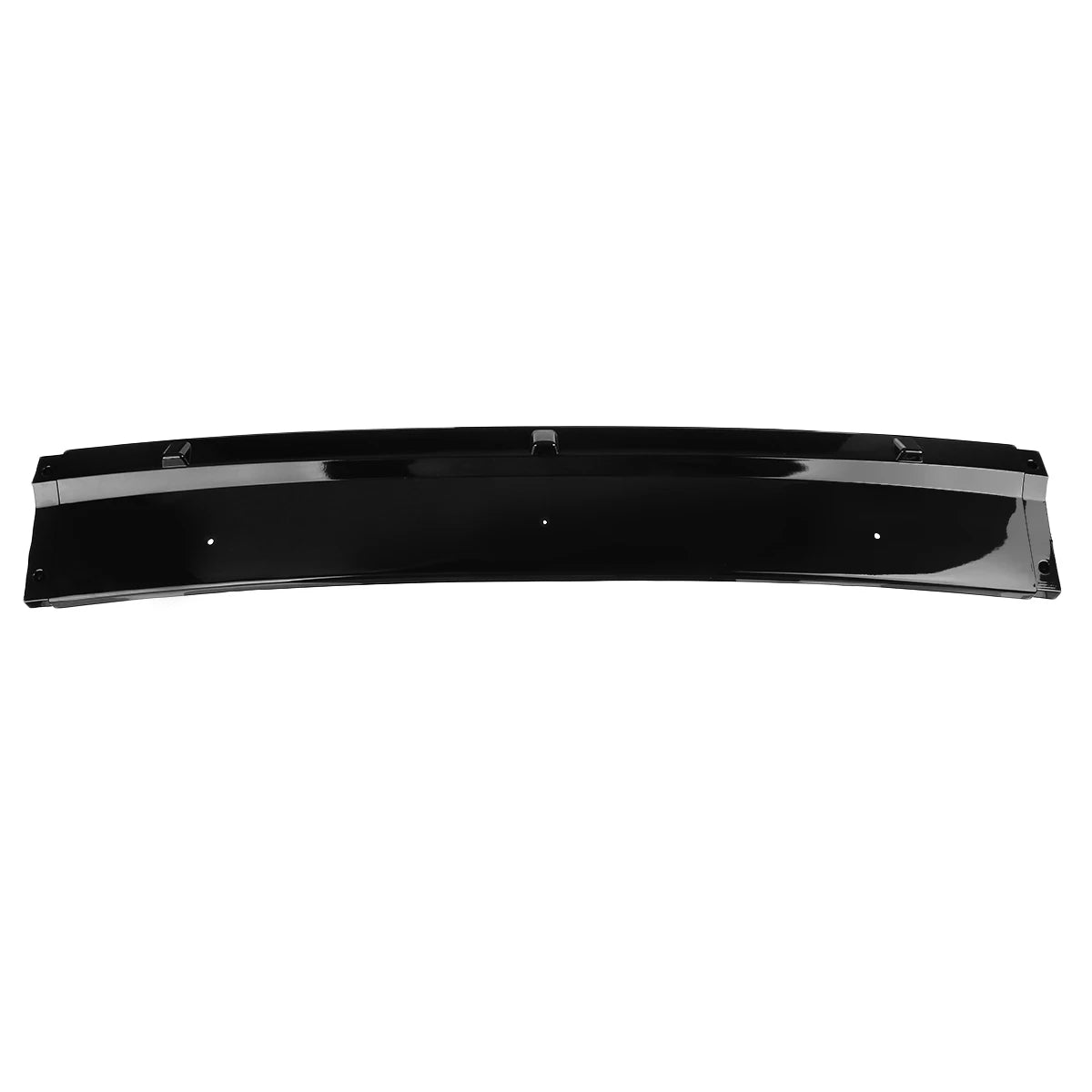 Glossy Black Front Bumper Lip Splitter For Volkswagen Golf MK7 MK7.5 GTI 2014-2019