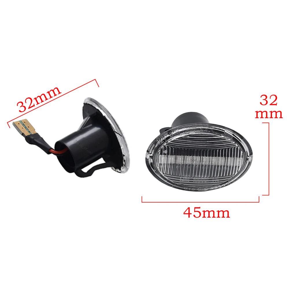 Turn Signal For FIAT 500 500C 500L LED Dynamic T10 Lamps For Abarth 500 595 695