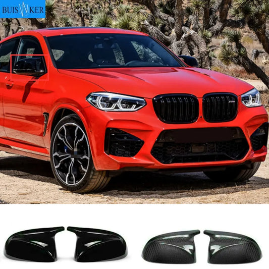 BMW X3 G01 X4 G02 X5 G05 X6 G06 X7 G07 2018 2019 2020 M Style Black Rearview Mirror Cover X3M Look