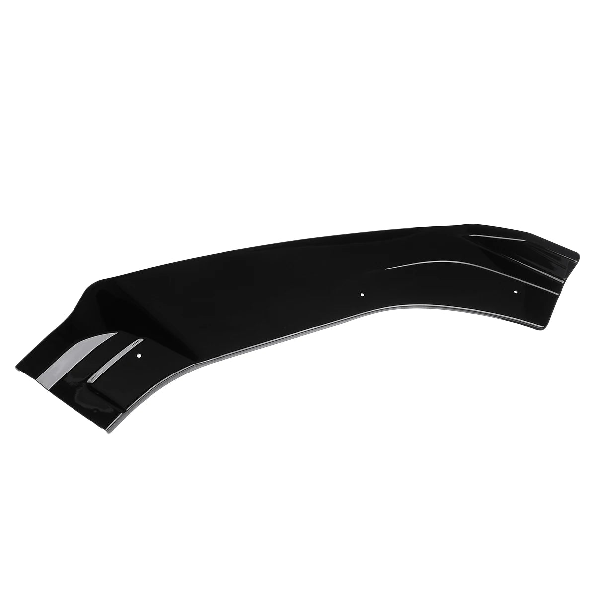 Glossy Black Front Bumper Lip Splitter For Volkswagen Golf MK7 MK7.5 GTI 2014-2019