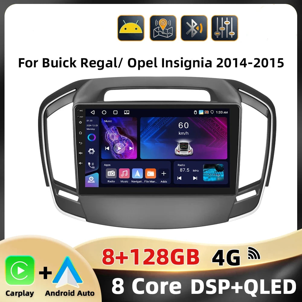 Car Radio For Opel Insignia 2014-2015 Android Car Carplay GPS 4G WIFI DSP