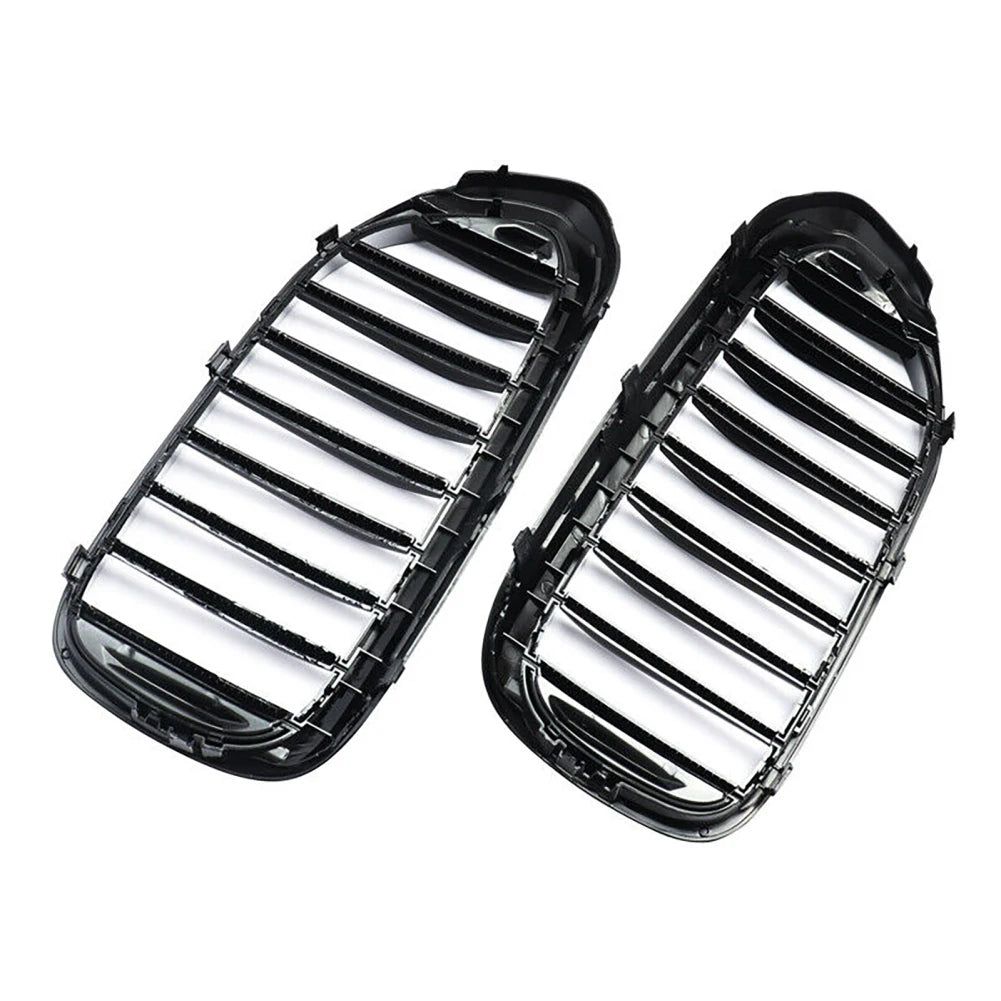 2Pcs Front Bumper Kidney Grill Grilles For BMW 5 Series G30 G31 G38 2017 2018 2019 2020