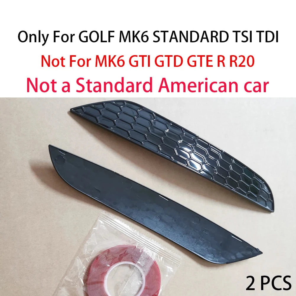 Rear Bumper Reflector For Volkswagen Golf 6 GTI DTD GTE R R20 STANDARD TSI TDI 2009-2013