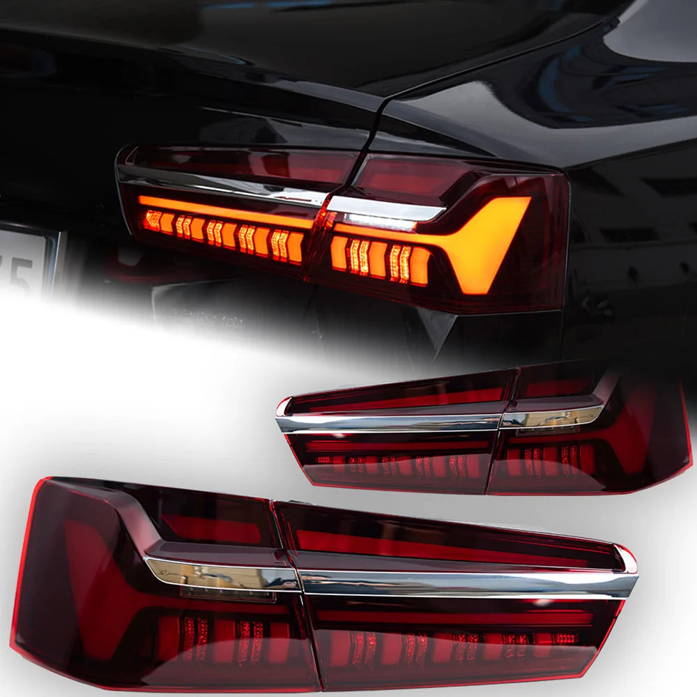 LED Tail Light For 2012-2016 A6 C7 In C8 Design DRL Dynamic Signal